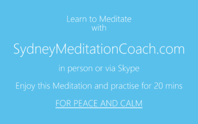 An EASY Meditation to Find Calm